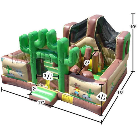Happy Jump Inflatable Bouncers 10'H Western Junior Game by Happy Jump 781880246091 IG5525 10'H Western Junior Game by Happy Jump SKU# IG5525