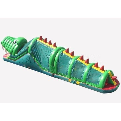 Happy Jump Inflatable Bouncers 12'H Happy Gator by Happy Jump IG5150 15'H Tropical Obstacle w/ Water Mid by Happy Jump SKU#IG5142
