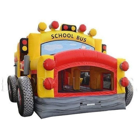 Happy Jump Inflatable Bouncers 12'H School Bus Combo by Happy Jump 781880208778 CO2405 12'H School Bus Combo by Happy Jump SKU#CO2405