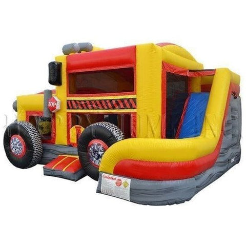 Happy Jump Inflatable Bouncers 12'H School Bus Combo by Happy Jump 781880208778 CO2405 12'H School Bus Combo by Happy Jump SKU#CO2405