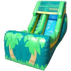 12'H Wet and Dry Slide - Tropical Theme by Happy Jump