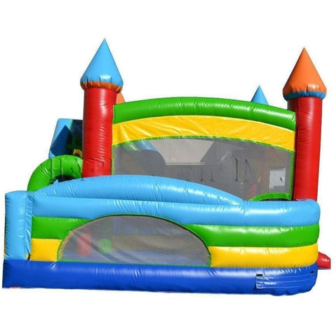 Happy Jump Inflatable Bouncers 13'H 360 Combo by Happy Jump 18x18 Indoor Bounce house by Happy Jump SKU#MN1285