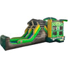 Image of Happy Jump Inflatable Bouncers 13'H 5in1 Super Combo Double Lane Tropical by Happy Jump CO2182 5 in 1 Super Combo Double Lane by Happy Jump SKU# CO2181