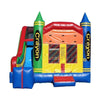 Image of Happy Jump Inflatable Bouncers 13'H 5x Jump & Splash Crayon by Happy Jump CO2328 15'H 5x Jump & Splash Halloween by Happy Jump SKU# CO2327