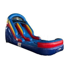 13'H Backyard Water Slide - Primary Colors by Happy Jump