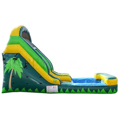 13'H Backyard Water Slide Tropical by Happy Jump