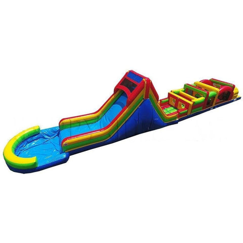 Happy Jump Inflatable Bouncers 13'H Obstacle Course 3 With Pool by Happy Jump 781880275954 IG5145 13'H Obstacle Course 3 With Pool by Happy Jump SKU# IG5145