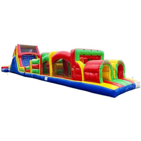 Happy Jump Inflatable Bouncers 13'H Obstacle Course 3 With Pool by Happy Jump 781880275954 IG5145 13'H Obstacle Course 3 With Pool by Happy Jump SKU# IG5145