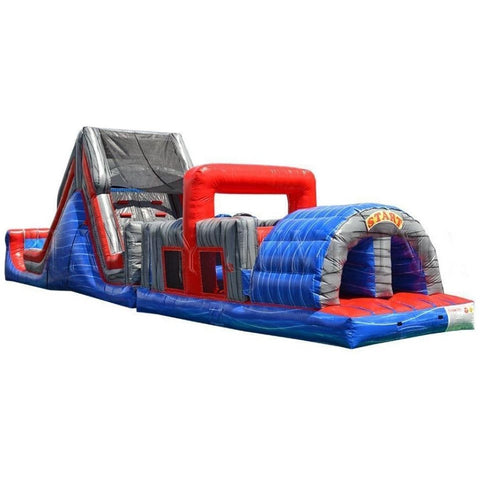 Happy Jump Inflatable Bouncers 13'H Supreme Obstacle Course Marble by Happy Jump IG5131-1M 13'H Supreme Obstacle Course by Happy Jump SKU#IG5131