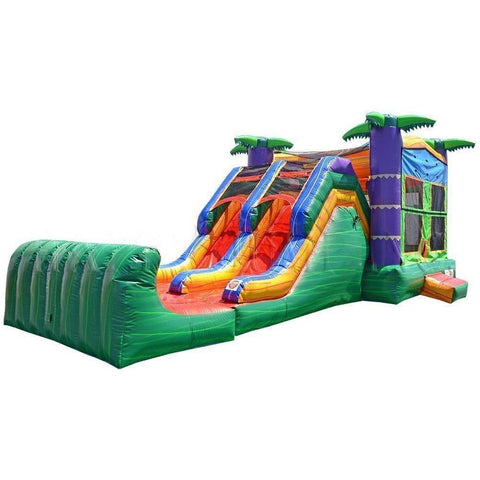 Happy Jump Inflatable Bouncers 13'H Tropical Splash PLUS (Pool + Stopper) by Happy Jump 781880277460 CO2188 13'H Tropical Splash PLUS (Pool + Stopper) by Happy Jump SKU# CO2188