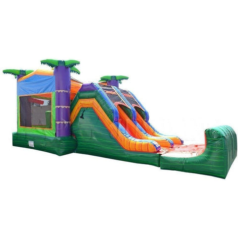 Happy Jump Inflatable Bouncers 13'H Tropical Splash PLUS (Pool + Stopper) by Happy Jump 781880277460 CO2188 13'H Tropical Splash PLUS (Pool + Stopper) by Happy Jump SKU# CO2188