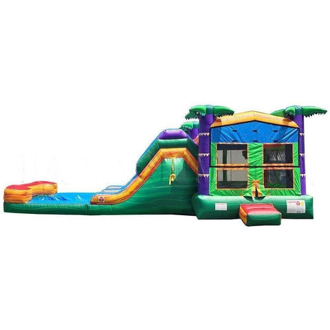 Happy Jump Inflatable Bouncers 13'H Tropical Splash With Pool by Happy Jump CO2187 13'H Tropical Splash Wet/Dry by Happy Jump SKU# CO2185