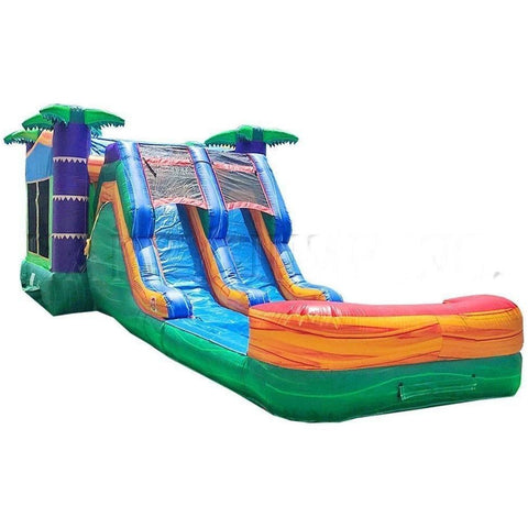 Happy Jump Inflatable Bouncers 13'H Tropical Splash With Pool by Happy Jump CO2187 13'H Tropical Splash Wet/Dry by Happy Jump SKU# CO2185