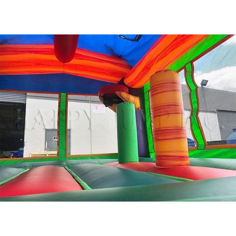 Happy Jump Inflatable Bouncers 13'H Tropical Splash With Pool by Happy Jump 781880277453 CO2187 13'H Tropical Splash With Pool by Happy Jump SKU# CO2187