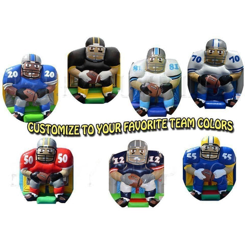 Happy Jump Inflatable Bouncers 13 X 13 15'H Football Bouncer by Happy Jump 781880276548 MN1350-13 19'H Pumpkin Moonwalk by Happy Jump SKU#MN1307