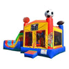 Image of Happy Jump Inflatable Bouncers 14'H 5in1 Super Combo Double Lane Sports Theme by Happy Jump CO2183 13'H 5in1 Super Combo Double Lane Tropical by Happy Jump SKU# CO2182