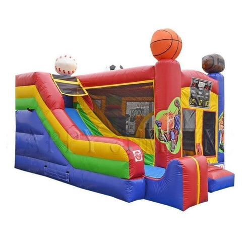 Happy Jump Inflatable Bouncers 14'H 5x Jump & Splash Sport by Happy Jump 781880277521 CO2324 14'H 5x Jump & Splash Sport by Happy Jump SKU# CO2324