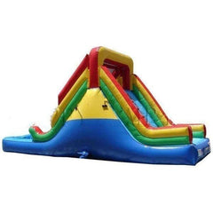 14'H Water Slide - Primary Colors by Happy Jump