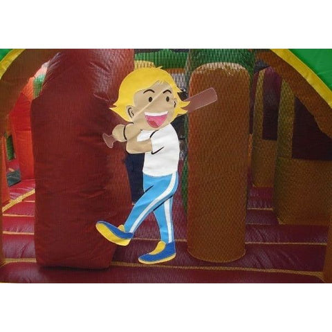 Happy Jump Inflatable Bouncers 15'H 3 Lane Mega Thrill Sports Theme by Happy Jump 781880252603 IG5252 15'H 3 Lane Mega Thrill Sports Theme by Happy Jump SKU# IG5252