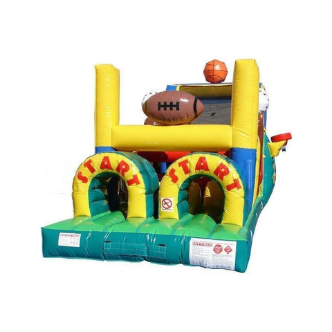 Happy Jump Inflatable Bouncers 15'H Backyard All Star Course by Happy Jump 781880248422 IG5105 15'H Backyard All Star Course by Happy Jump SKU# IG5105