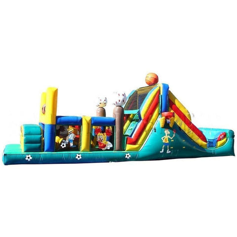 Happy Jump Inflatable Bouncers 15'H Backyard All Star Course by Happy Jump 781880248422 IG5105 15'H Backyard All Star Course by Happy Jump SKU# IG5105