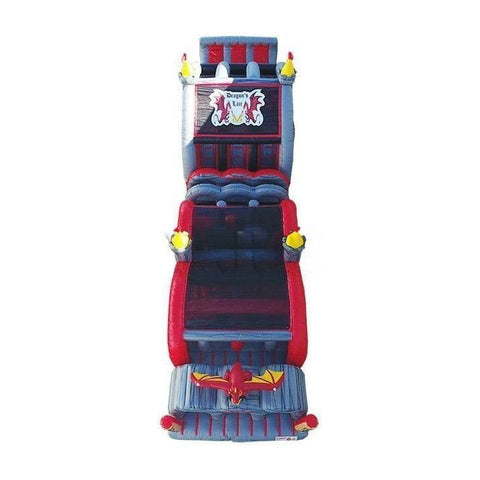Happy Jump Inflatable Bouncers 15'H Dragon's Lair 3 Lane Mega Thrill by Happy Jump 15'H 3 Lane Mega Thrill Sports Theme by Happy Jump SKU# IG5252