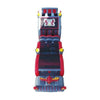 Image of Happy Jump Inflatable Bouncers 15'H Dragon's Lair 3 Lane Mega Thrill by Happy Jump 15'H 3 Lane Mega Thrill Sports Theme by Happy Jump SKU# IG5252