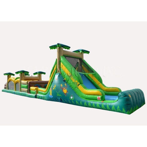 Happy Jump Inflatable Bouncers 15'H Obstacle Course 3 Tropical by Happy Jump 16'H Obstacle Course 3 - Western Theme by Happy Jump SKU# IG5122