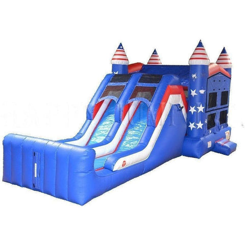 Happy Jump Inflatable Bouncers 15'H Patriot Combo by Happy Jump 781880277477 CO2186 15'H Patriot Combo by Happy Jump SKU# CO2186