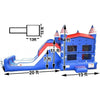 Image of Happy Jump Inflatable Bouncers 15'H Patriot Combo by Happy Jump 781880277477 CO2186 15'H Patriot Combo by Happy Jump SKU# CO2186