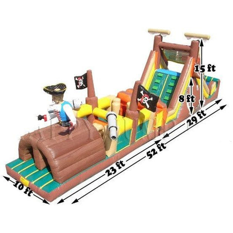 Happy Jump Inflatable Bouncers 15'H Pirates Obstacle Challenge by Happy Jump 781880251996 IG5133 15'H Pirates Obstacle Challenge by Happy Jump SKU#IG5133
