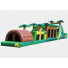 Happy Jump Inflatable Bouncers 15'H Tropical Obstacle w/ Water Mid by Happy Jump 781880252450 IG5142 15'H Tropical Obstacle w/ Water Mid by Happy Jump SKU#IG5142