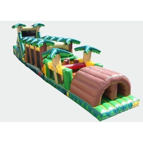 Happy Jump Inflatable Bouncers 15'H Tropical Obstacle w/ Water Mid by Happy Jump 781880252450 IG5142 15'H Tropical Obstacle w/ Water Mid by Happy Jump SKU#IG5142