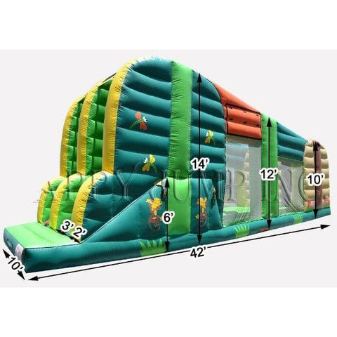 Happy Jump Inflatable Bouncers 15'H Z-Rider Tropical by Happy Jump 781880209256 IG5271 15'H Z-Rider Tropical by Happy Jump SKU# IG5271