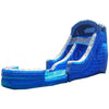 Image of Happy Jump Inflatable Bouncers 16'H Blue Magic Water Slide by Happy Jump 781880253556 WS8216 16'H Blue Magic Water Slide by Happy Jump SKU# WS8216