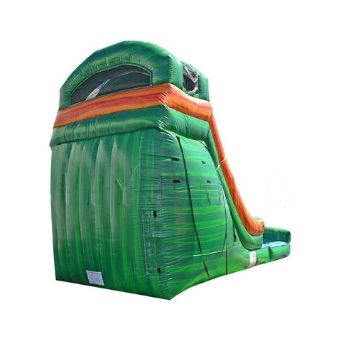 Happy Jump Inflatable Bouncers 16'H Green Magic Water Slide by Happy Jump 781880253570 WS8217 16'H Green Magic Water Slide by Happy Jump SKU# WS8217