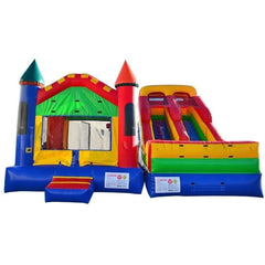 Happy Jump Inflatable Bouncers 16'H Slide & Jump Combo by Happy Jump 781880276661 CO2141 16'H Slide & Jump Combo by Happy Jump SKU#CO2141