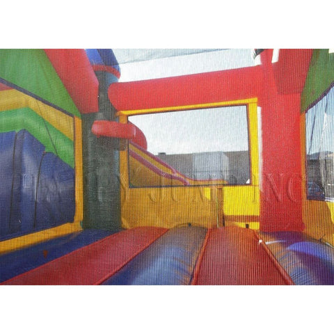 Happy Jump Inflatable Bouncers 16'H Slide & Jump Combo by Happy Jump 781880276661 CO2141 16'H Slide & Jump Combo by Happy Jump SKU#CO2141