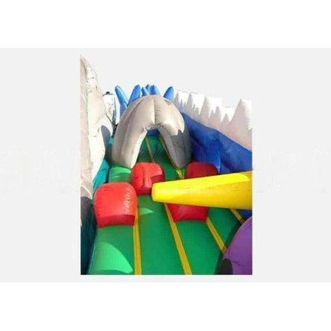 Happy Jump Inflatable Bouncers 16'H The Penguins Course (3 Pieces) by Happy Jump 20'H Leopard Slide by Happy Jump SKU XL8142
