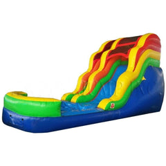 Happy Jump Inflatable Bouncers 16'H Water Slide - Primary Colors by Happy Jump 781880253495 WS4108 16'H Water Slide - Primary Colors by Happy Jump SKU# WS4108