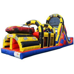 Happy Jump Inflatable Bouncers 17'H Backyard Race Course by Happy Jump 14'H Backyard Pirates Obstacle by Happy Jump SKU# IG5103