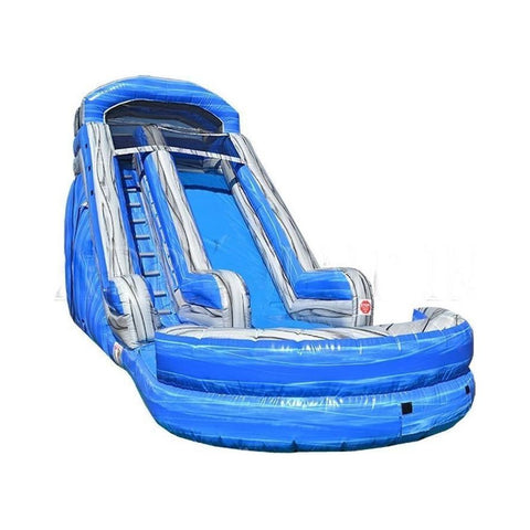 Happy Jump Inflatable Bouncers 18'H Blue Volcano Water Slide by Happy Jump 781880253921 WS8618 18'H Blue Volcano Water Slide by Happy Jump SKU# WS8618