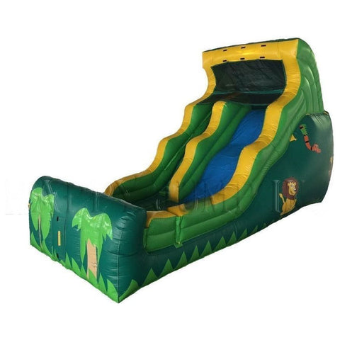 Happy Jump Inflatable Bouncers 18'H Double Drop Wet & Dry Tropical Slide by Happy Jump 781880253730 WS4124 18'H Double Drop Wet & Dry Tropical Slide by Happy Jump SKU# WS4124