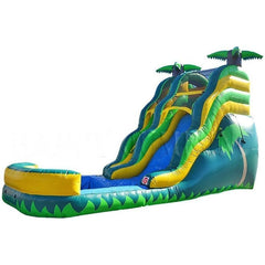 Happy Jump Inflatable Bouncers 18'H Water Slide - Tropical Theme by Happy Jump 781880253518 WS4109 18'H Water Slide - Tropical Theme by Happy Jump SKU# WS4109