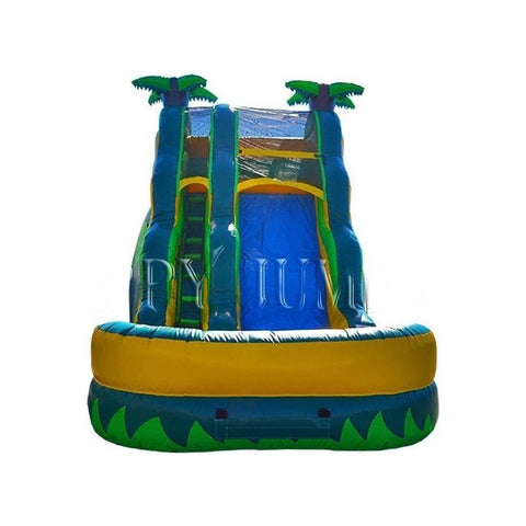 Happy Jump Inflatable Bouncers 18'H Water Slide - Tropical Theme by Happy Jump 781880253518 WS4109 18'H Water Slide - Tropical Theme by Happy Jump SKU# WS4109