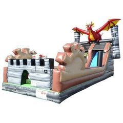 20'H Dragon Slide by Happy Jump