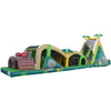 Image of Happy Jump Inflatable Bouncers 20'H Extreme Rush Obstacle Course Tropical by Happy Jump 781880252559 IG5241 20'H Extreme Rush Obstacle Course Tropical by Happy Jump SKU#IG5241