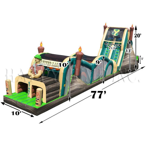 Happy Jump Inflatable Bouncers 20'H Extreme Rush (Survivor) by Happy Jump 781880252566 IG5244 20'H Extreme Rush (Survivor) by Happy Jump SKU#IG5244