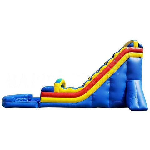 Happy Jump Inflatable Bouncers 22'H Double Lane Water Slide Primary Colors by Happy Jump 781880260387 WS4152 22'H Double Lane Water Slide Primary Colors by Happy Jump SKU# WS4152