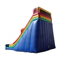 28'H Double Lane Slide by Happy Jump